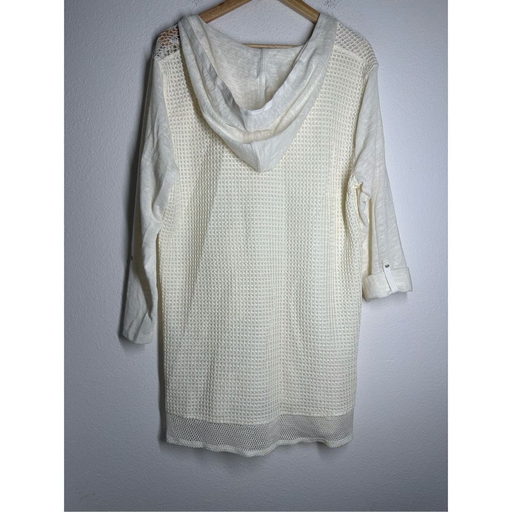 Multiples Boho Crochet Patchwork Duster Cardigan … - image 6